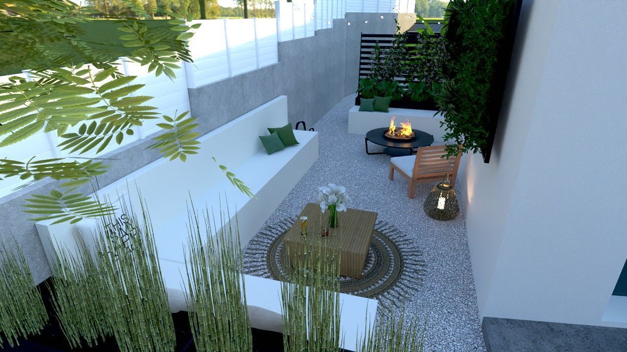 Aménagement extérieur à Thionville — Inext Design